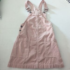 Cat & Jack Pink Corduroy Overall Dress